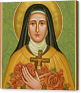 St. Therese Of Lisieux - Jctli Canvas Print
