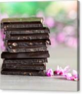 Stack Of Chocolate Canvas Print