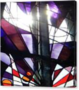 Stained Glass #4721 Abstract Photograph Canvas Print