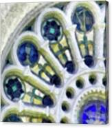 Stained Glass Church Window Canvas Print