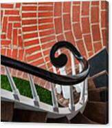 Staircase To The Plaza Canvas Print
