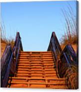 Stairway To The Beach Canvas Print