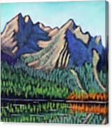 Stanley Lake Canvas Print