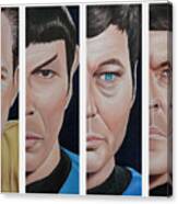 Star Trek Set One Canvas Print
