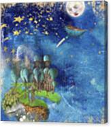 Starfishing In A Mystical Land Canvas Print