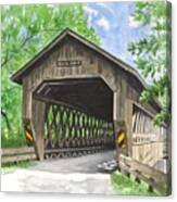 State Road Bridge Canvas Print