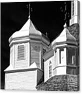 Steeples Noir Canvas Print