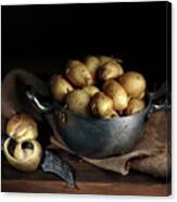 Still Life With Potatoes Canvas Print