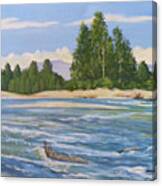 Stillaguamish River Canvas Print