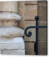 Stone And Metal Canvas Print