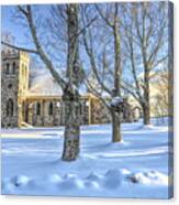 Stone Church At Cragsmoor Canvas Print