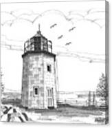 Stony Point Lighthouse Canvas Print