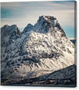 Store Fornestinden Peak Troms Norway Canvas Print