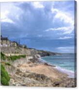 Storm Approaching Porthleven Canvas Print