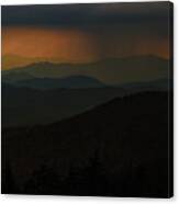 Storm Brewing In The Smokies Canvas Print