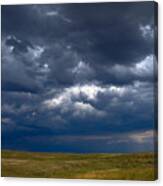 Storm Clouds To The East Canvas Print