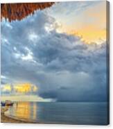 Storm Moving In Canvas Print