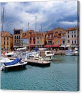 Storm Over Cassis Canvas Print