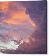 Stormy Clouds Over Texas Canvas Print