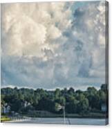 Stormy Sunday Morning On The Navesink River Canvas Print