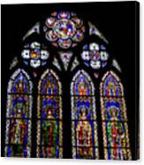Strasbourg Cathedral Stained Glass Canvas Print