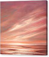 Strawberry Sky Sunset Canvas Print