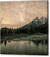 String Lake Trail With Filter Canvas Print