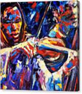 Strings Of Jazz Canvas Print