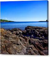 Sugarloaf Cove From Rock Level Canvas Print