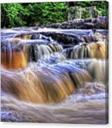 Summer At The Dells Of The Eau Claire Canvas Print