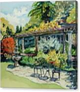 Summer Gardens Canvas Print
