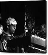 Sun Ra Arkestra At The Red Garter 1970 Nyc 23 Canvas Print