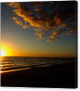 Sunday Sunset Redington Beach Canvas Print