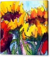Sunflower Serenade Canvas Print