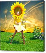 Sunflower Canvas Print