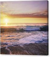 Sunlit Wave Canvas Print