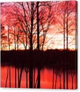 Sunrise Lake Norman North Carolina Canvas Print