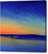 Sunrise Nantucket Harbor Canvas Print