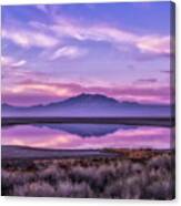 Sunrise On Antelope Island Canvas Print