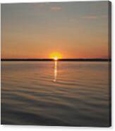 Sunrise On Seneca Lake Canvas Print