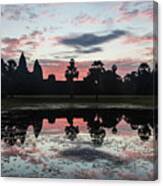 Sunrise Over Angkor Wat Canvas Print