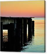 Sunrise Over Chesapeake Bay Canvas Print
