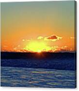 Sunrise Wave I I I Canvas Print