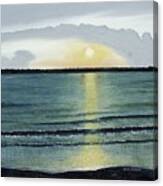 Sunset At Hilton Head Canvas Print