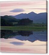 Sunset At Loch Tulla Canvas Print