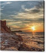 Sunset At The Bluffs Canvas Print