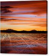 Sunset Highways 2 Canvas Print