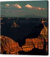 Sunset North Rim Grand Canyon National Park Arizona Canvas Print