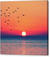 Sunset Wishes Canvas Print