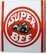 Super Bee Emblem Canvas Print